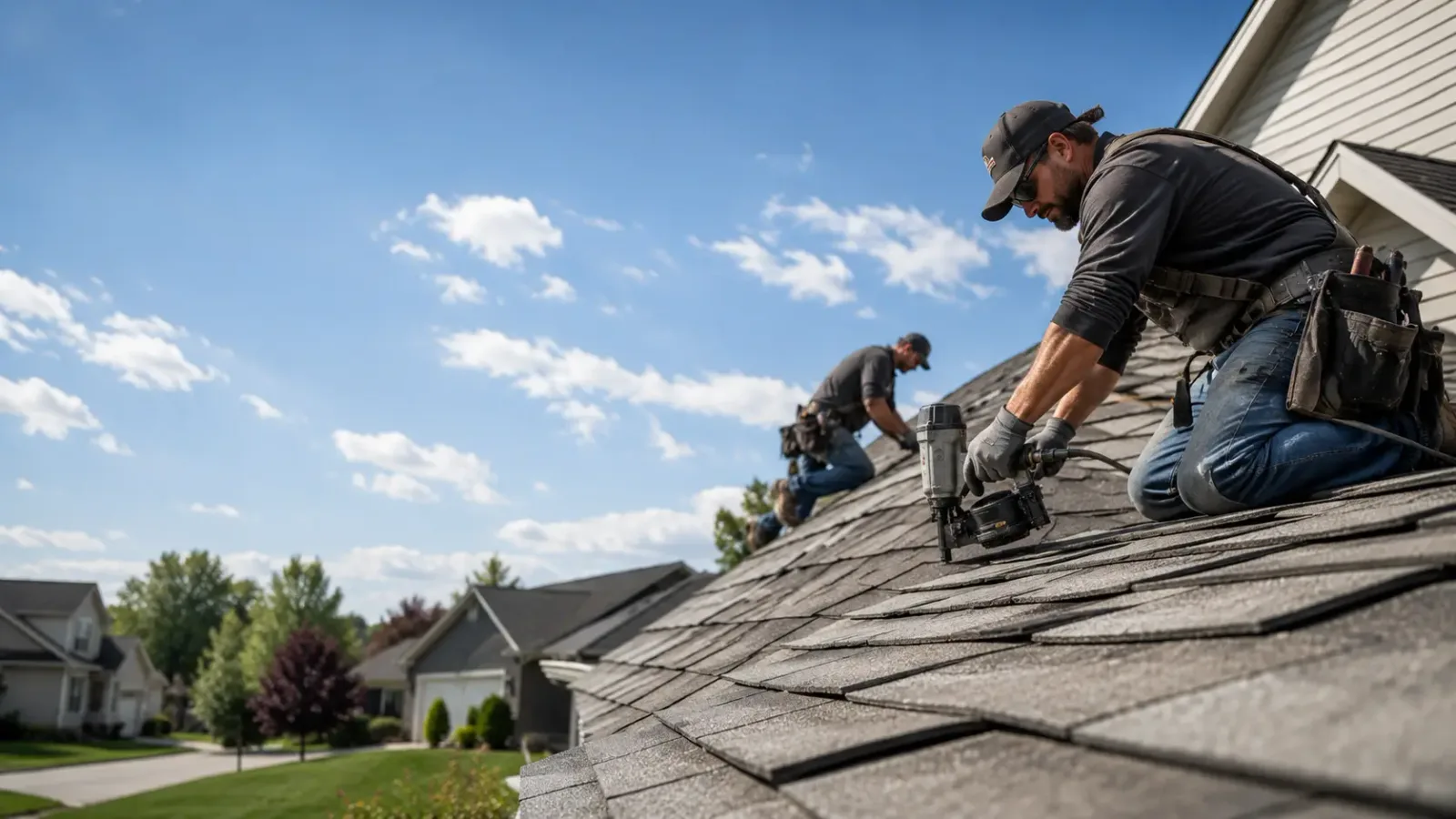 Storm Damage Roof Repair in Stonefort, IL near me